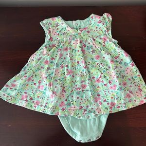 Floral dress, 3-6 months 👶🏻